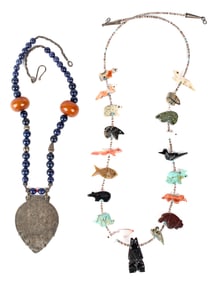Zuni Fetish Necklace, Ginny Finch Necklace