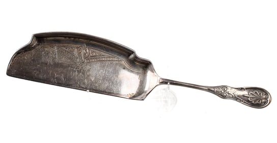 Antique Tiffany & Co. Sterling Silver Crumber, 1870