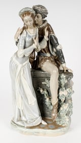 Lladro Lovers From Verona Romeo & Juliet Porcelain Figurine
