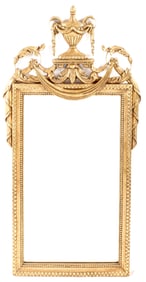 Ornate Gilt Neoclassical Wall Mirror, La Barge