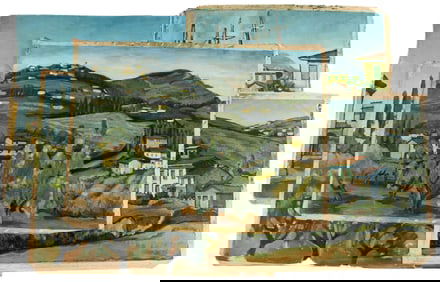 Victoria Donohoe, Philadelphia Interest, Five Tuscan Landscape Paintings