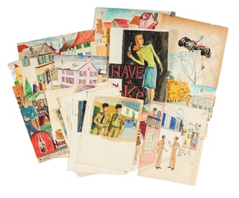 Victoria Donohoe, Philadelphia Interest, European Trip Sketches & Studies