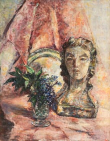 Blanche Rothschild (American/NY, 1893-1988) Still Life, Oil on Canvas Painting