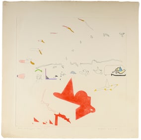 Rodger LaPelle (American, 1936-2020) Three Hand Colored Etchings