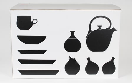 Eva Zeisel (Hungarian / American, 1906-2011) Granit Stoneware Collection, 25 Pieces