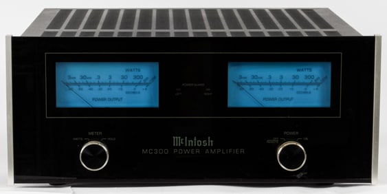 Vintage McIntosh MC300 Audio Stereo Power Amplifier, 1995