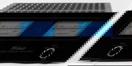 Vintage McIntosh MC300 Audio Stereo Power Amplifier, 1995 (1 of 10)