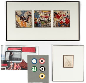 Contemporary Art & Photographs Incl. Matt Mullican, John Woodin, Zoe Strauss