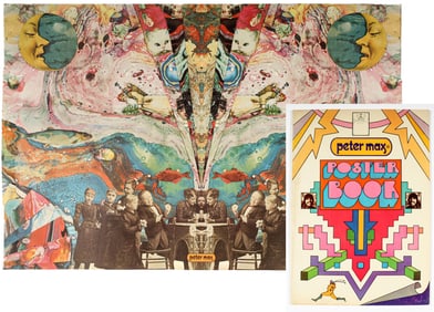 Peter Max, Midget's Dream, Vintage Poster and Poster Book