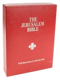 The Jerusalem Bible 1970 Book, Illustrations by Salvador Dali