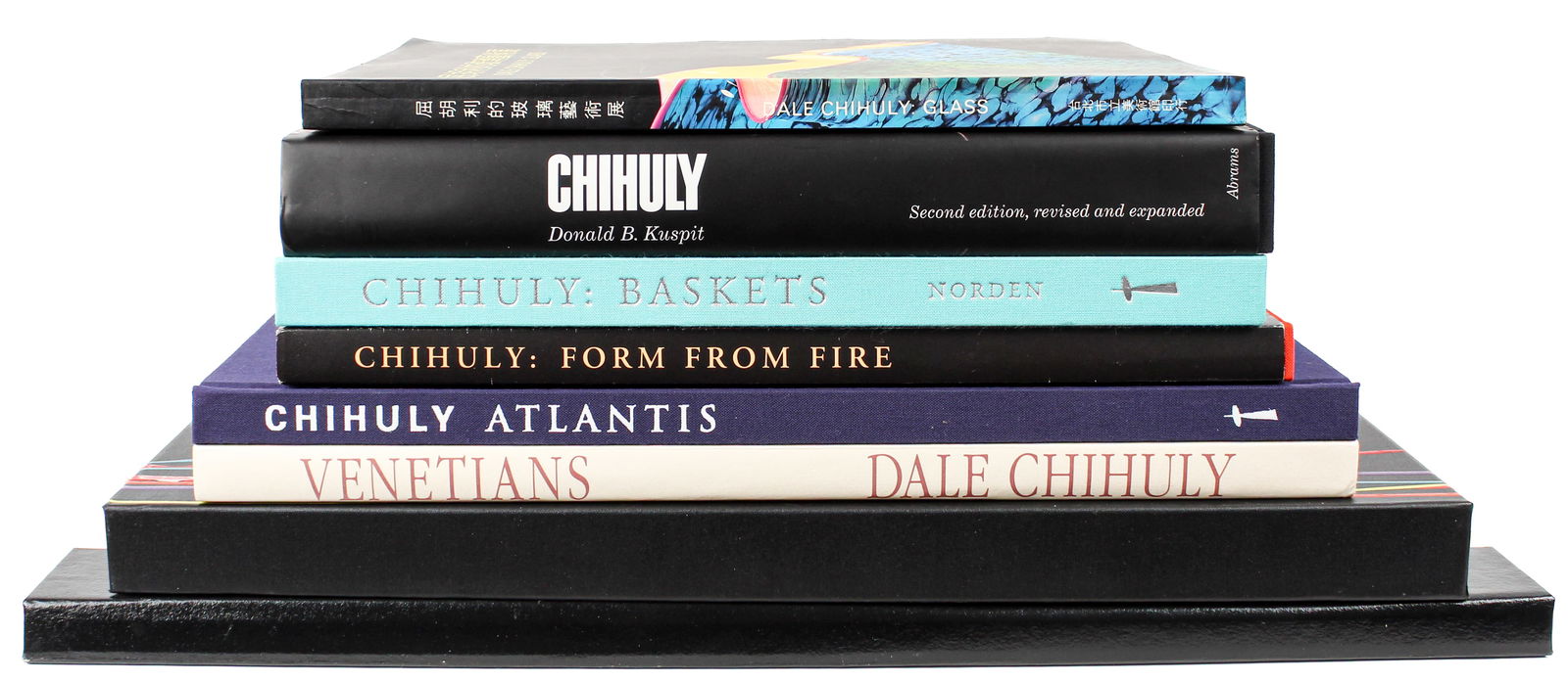 Dale Chihuly, Eight Books Incl. Signed (1 of 4)