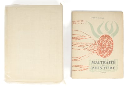 Jacques Herold, Dialogues des Regnes Portfolio, Signed, Michel Butor