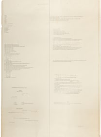 Bruce Nauman (American, B. 1941) The Consummate Mask of Rock, Poster