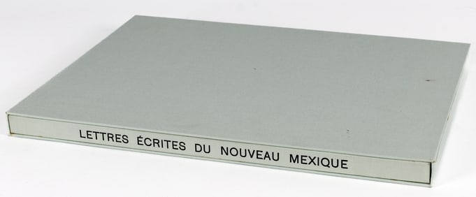 Lettres Ecrites du Nouveau Mexique, Camille Bryen, Michel Butor
