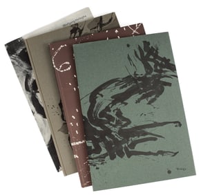 Geh Durch Den Spiegel, Four Volumes, Hollegha, Trier, Trokes, Lucebert