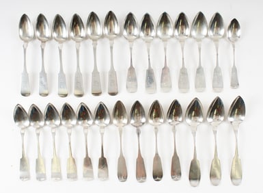 Coin & Sterling Silver Spoons