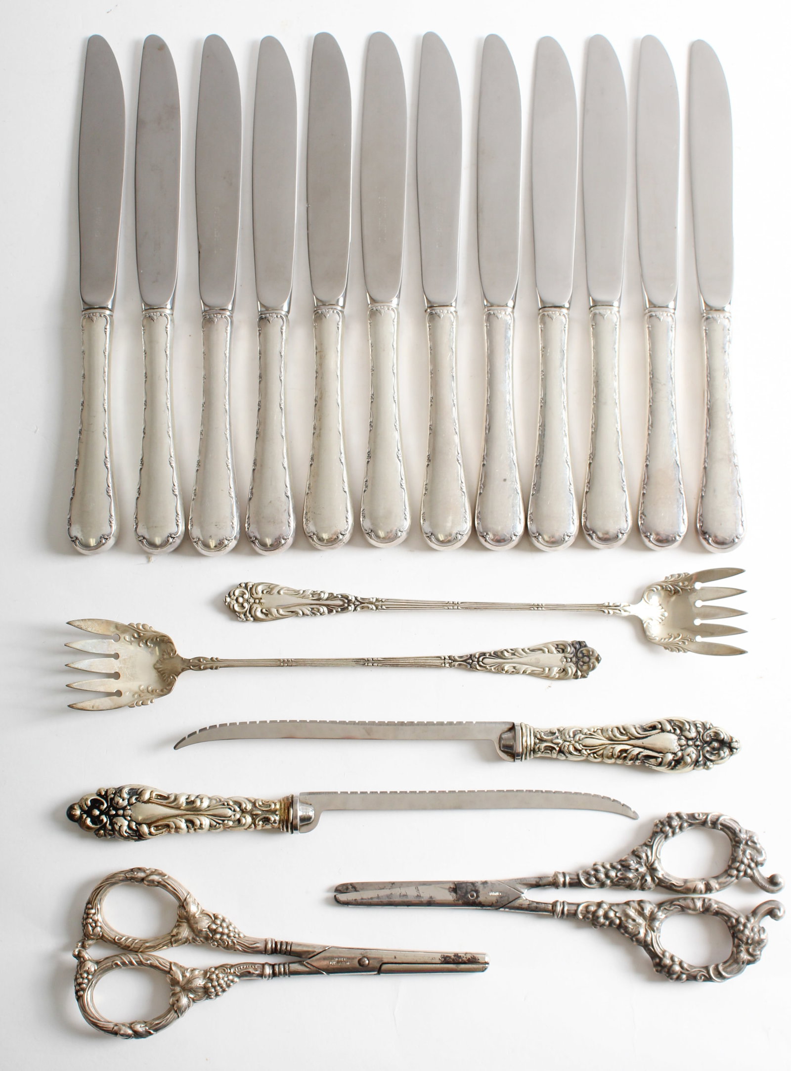 Sterling Handled Flatware Incl. Amston, Towle (1 of 5)