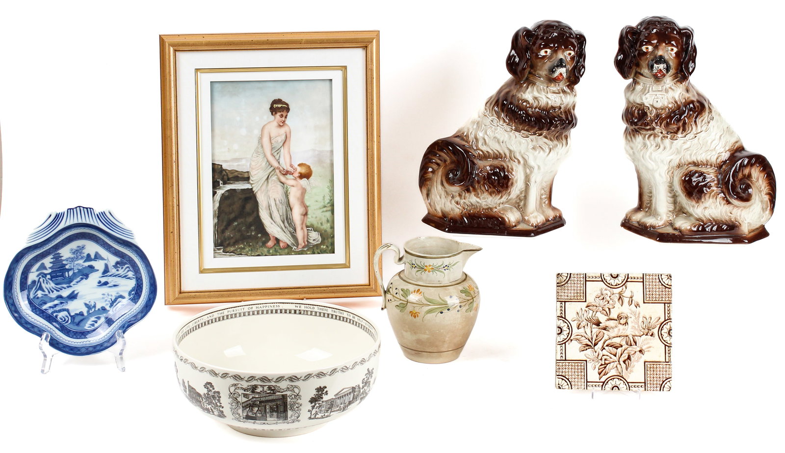 Estate Decorative Arts Incl. Porcelain & Ceramics (1 of 19)