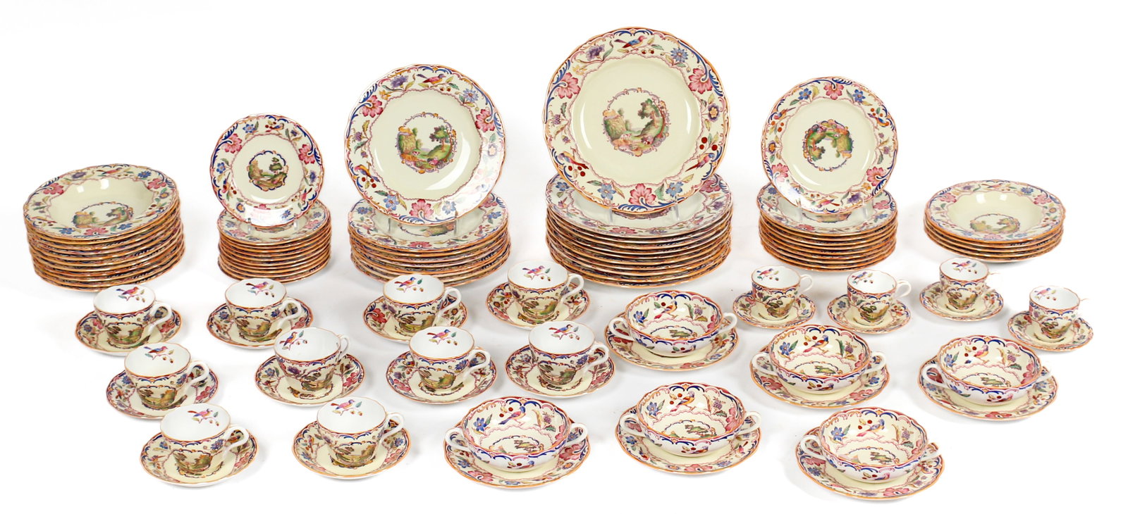 Copeland Spode Gobelin Porcelain Part Dinner Service (1 of 13)