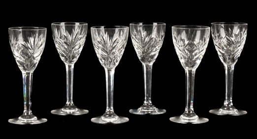 St. Louis Crystal Chantilly Cordial Glasses