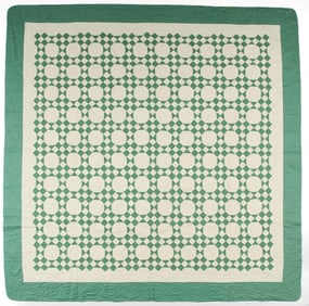 American Green Snowball Quilt