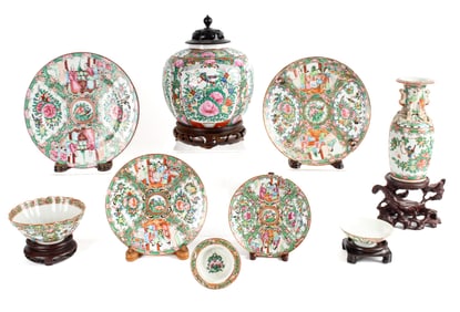 Chinese Rose Medallion Porcelain