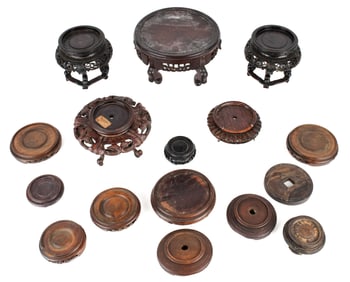 Chinese Wood Stands