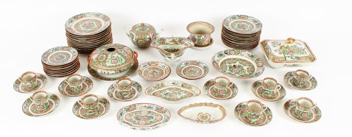 Chinese Rose Medallion Porcelain
