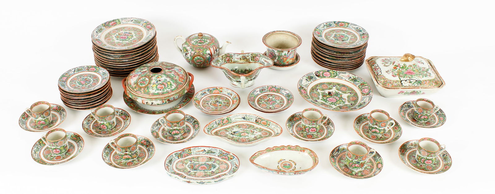 Chinese Rose Medallion Porcelain (1 of 11)