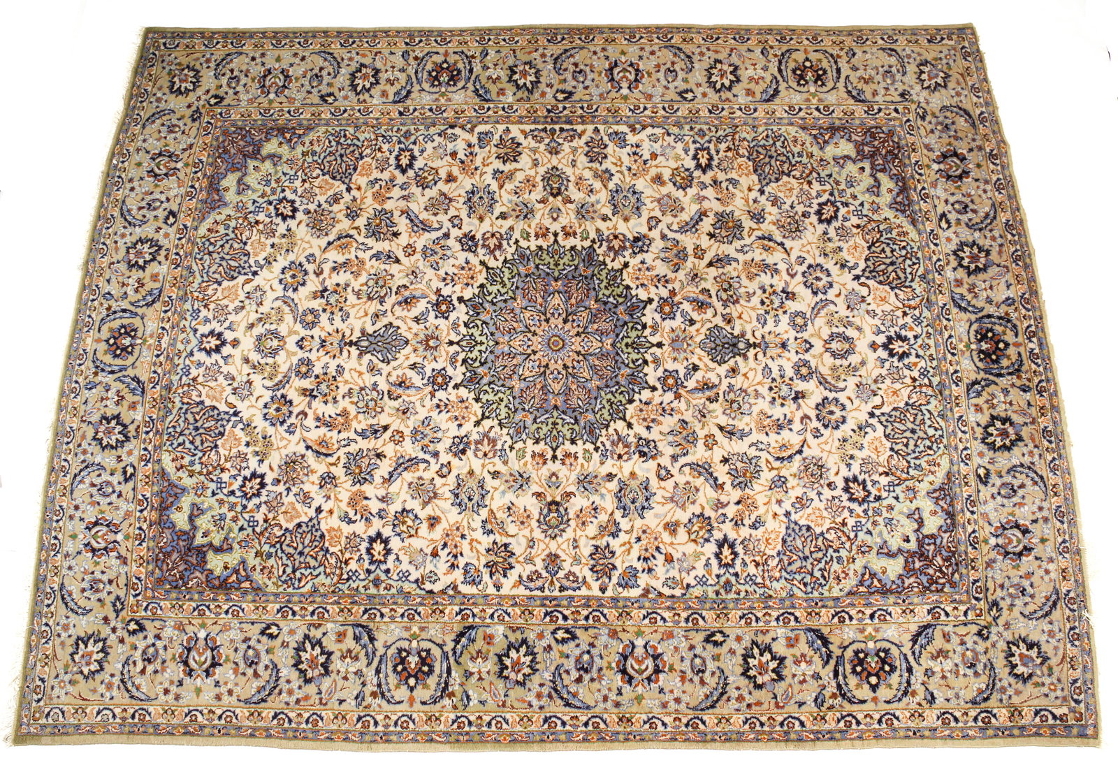 Persian Isfahan Carpet, (1 of 8)