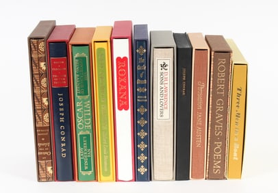 Limited Editions Club English Literature Incl. Joseph Conrad, Oscar Wilde, Etc.