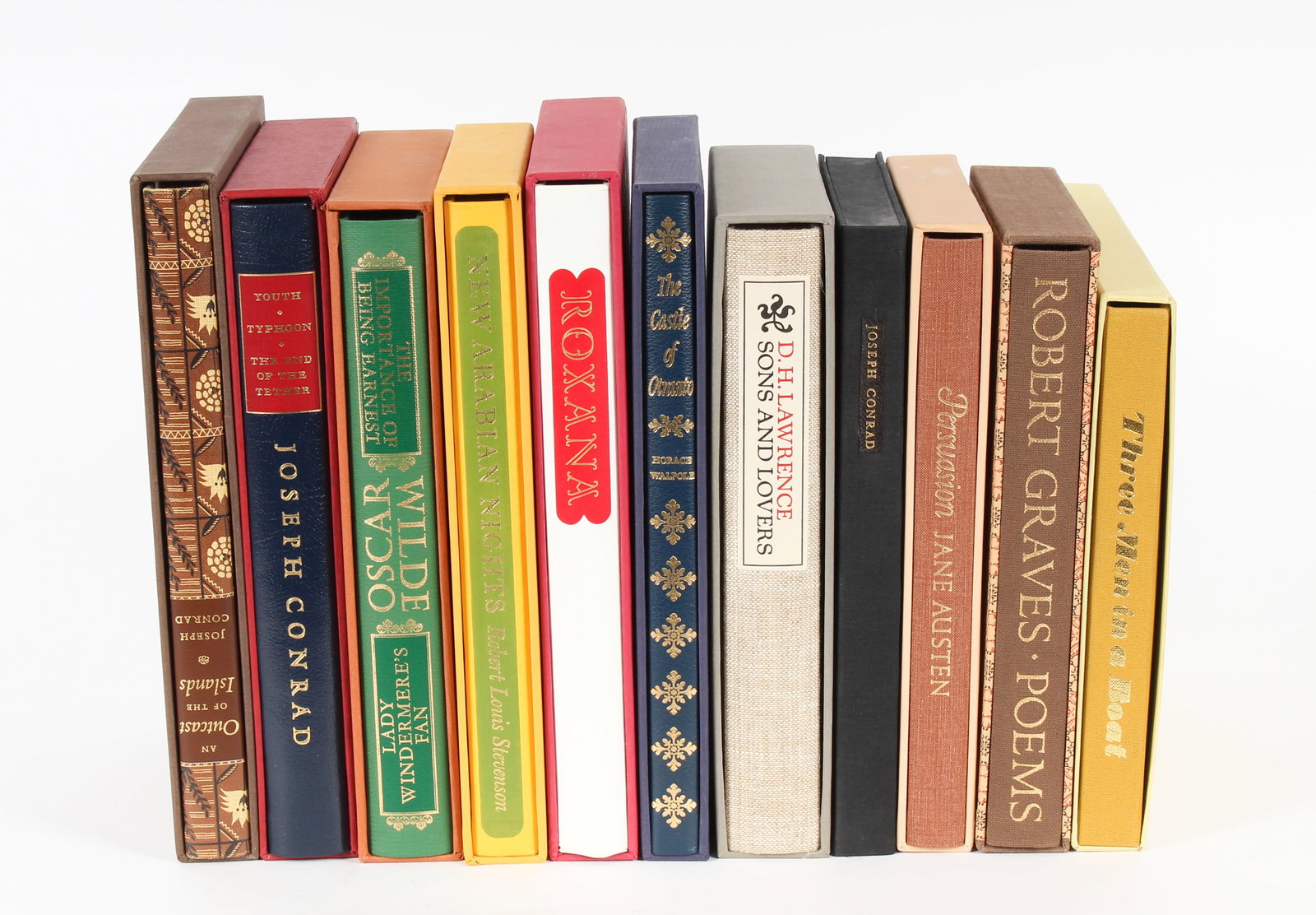 Limited Editions Club English Literature Incl. Joseph Conrad, Oscar Wilde, Etc. (1 of 2)