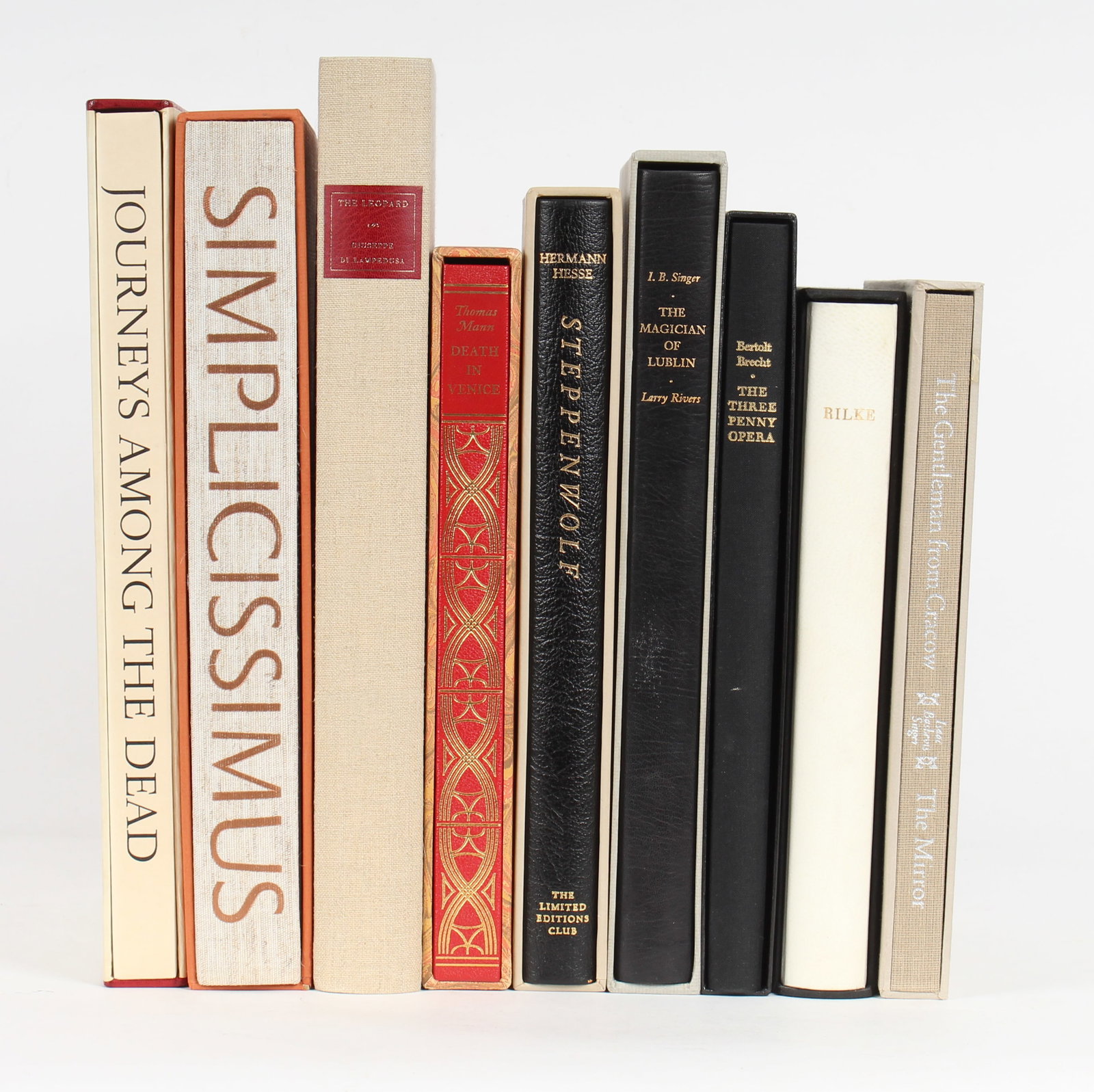 Limited Editions Club European Literature Incl. Thomas Mann, Hermann Hesse (1 of 3)
