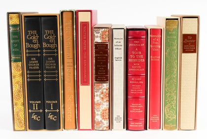 Limited Editions Club British Nonfiction Incl. Siegfried Sassoon, Edmund Burke