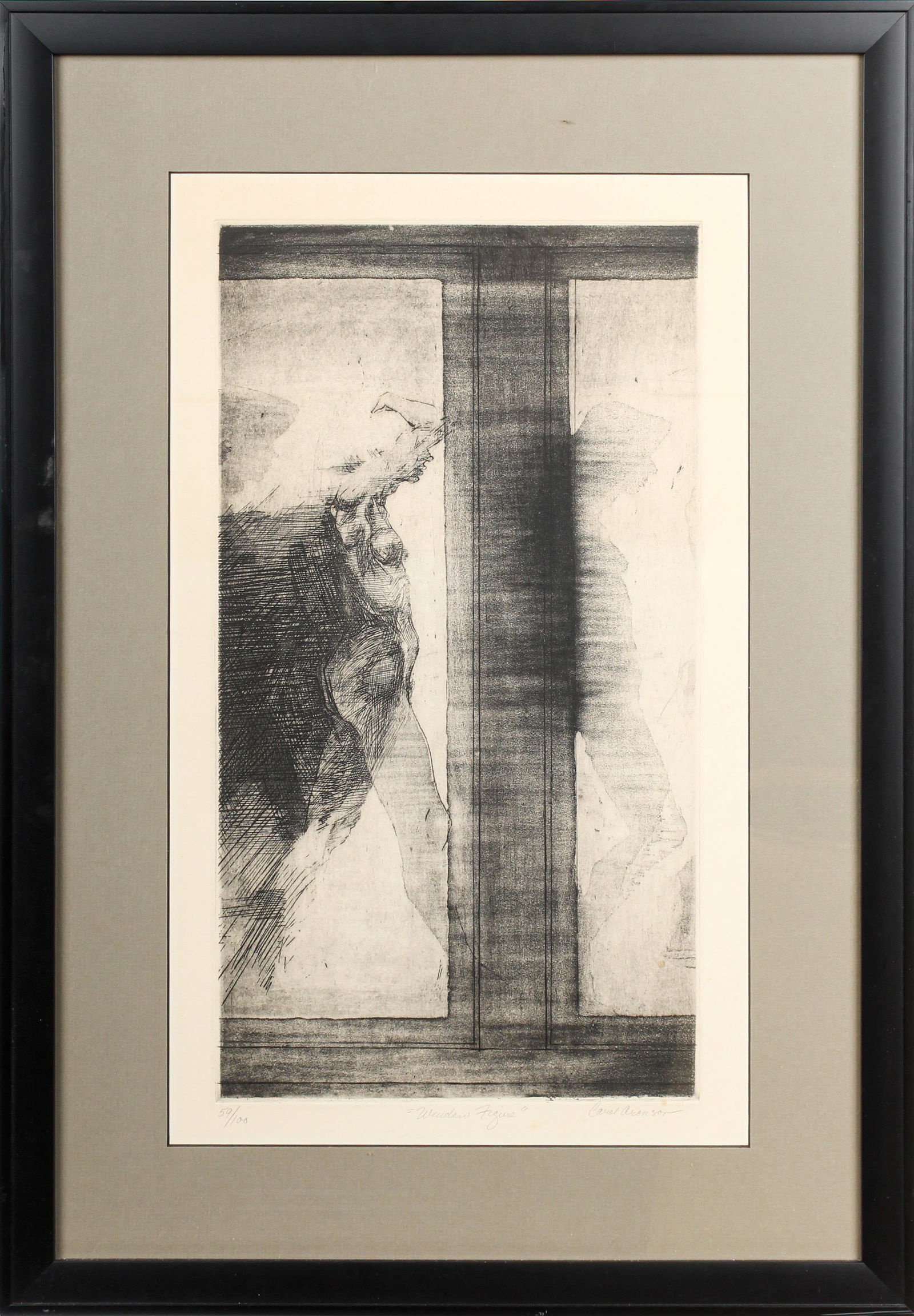 Noyes Capehart (American, B. 1933) Two Surreal Etchings, Etc. (1 of 13)