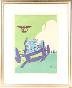 Geo Ham, MCF Moto Club de France 1935 Original Poster