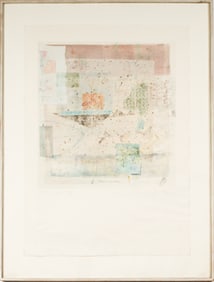 Myron Melnick (American, B. 1953) Mixed Media Painting