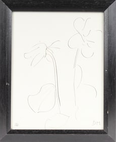 Dora Maar (American, 1907-1997) Cyclamen, Pen and Ink, 1936