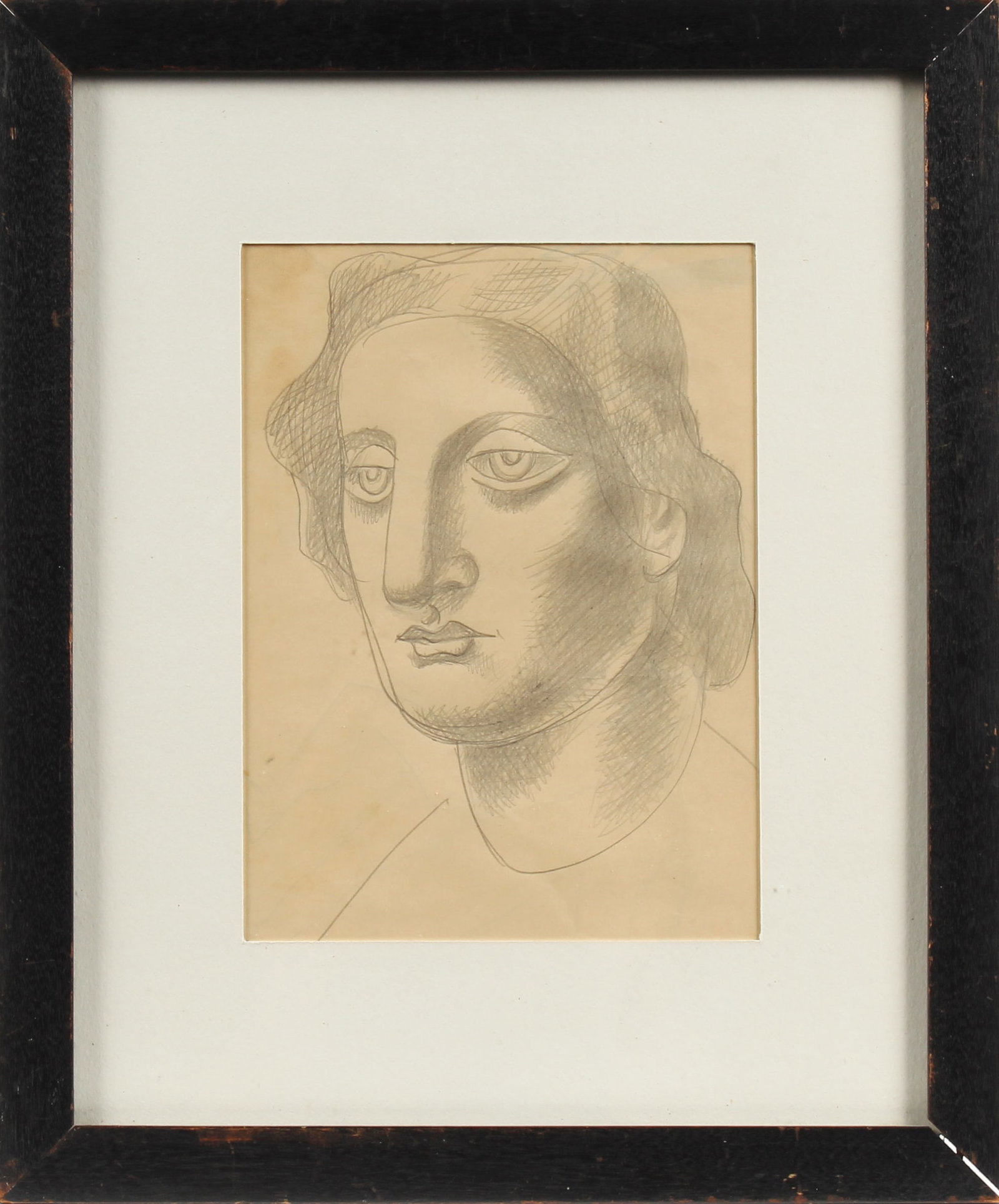 Jan Matulka (Czech, 1890-1972) Untitled, Graphite on Paper (1 of 4)