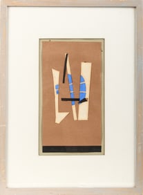 Gertrude Greene (American, 1904-1956), Untitled, Signed Abstract Collage