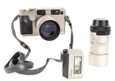 Contax G2 Rangefinder Camera, Carl Zeiss Lenses