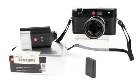 Leica M8 Camera, SF24D Flash