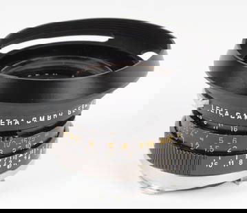 Leica / Leitz Wetzlar Summicron 35mm 1:2/35mm Camera Lens: Description: A Summicron 1:2/35mm camera lens, . Markings & Inscriptions: Marked Date: Late 20th centuryMaker: Leica / Leitz