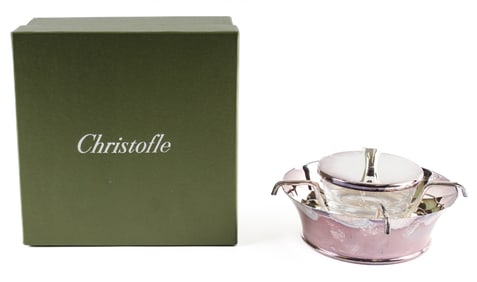 Christofle Silverplate Caviar Serving Dish