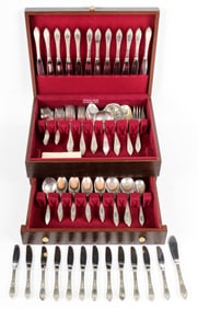 Stieff Lady Claire Sterling Silver Flatware Service for Twelve