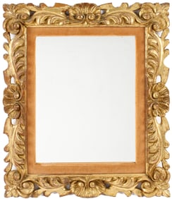Italian Florentine Carved Giltwood Mirror