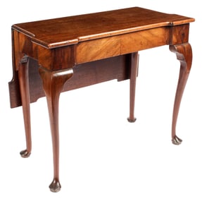 George II Mahogany Games Table