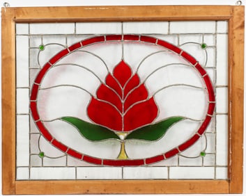 Large Stained Glass Panel