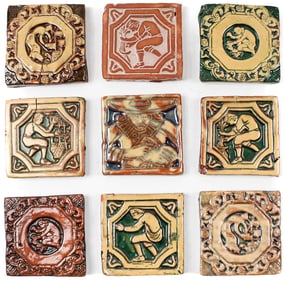 Mercer Moravian Pottery Craftsman Art Tiles