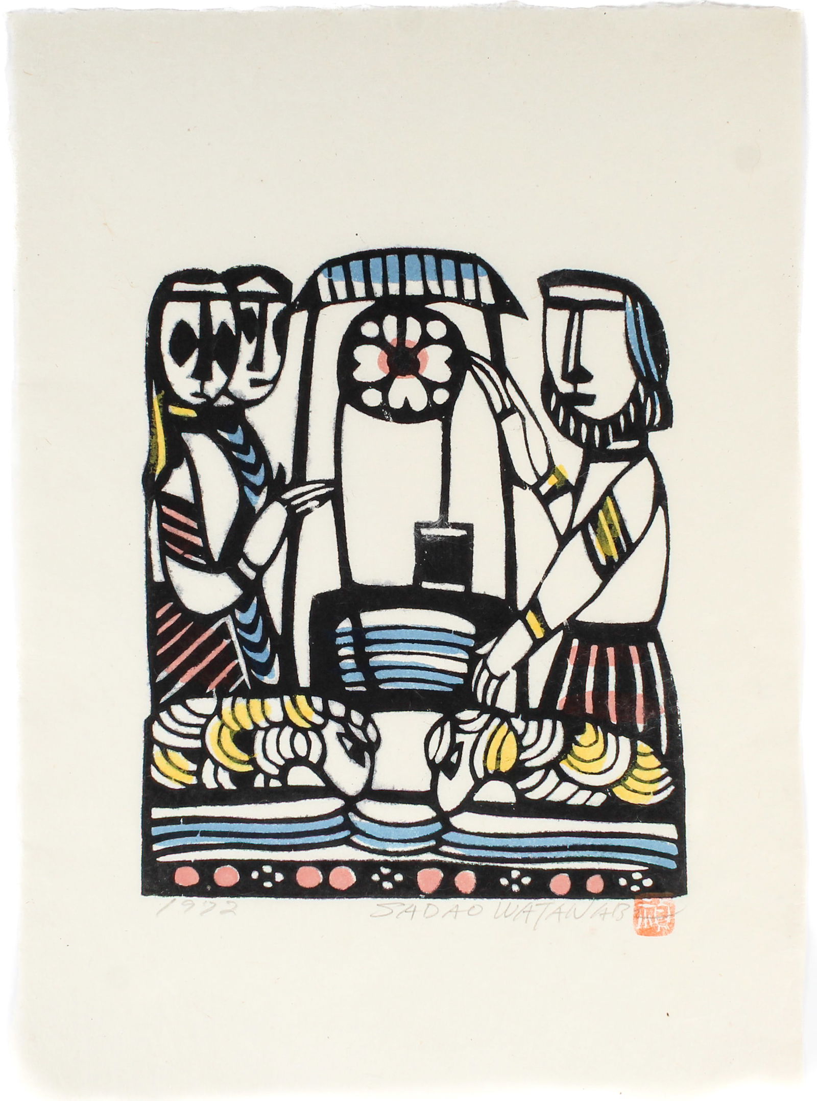 #沢田哲郎　油彩画　「65 Sawada」サイン 沢田哲郎「TEMPEST（嵐）」油絵・F10号 絵画買取・販売の小竹美術